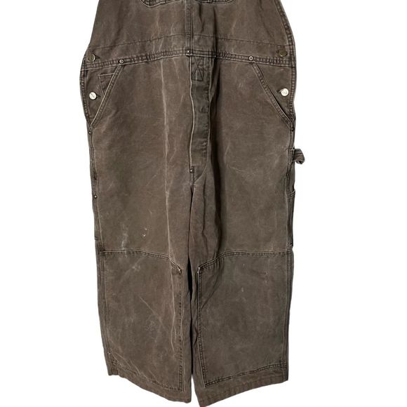 VTG Carhartt Duck Double Knee Overalls 42X32 - Picture 3 of 5